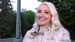Public Agent Horny tourist Helena Moeller is vitalized for Czech cock