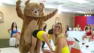 DANCING BEAR - Bachelorette Party Everywhere Big Dick Male Strippers, CFNM Style!